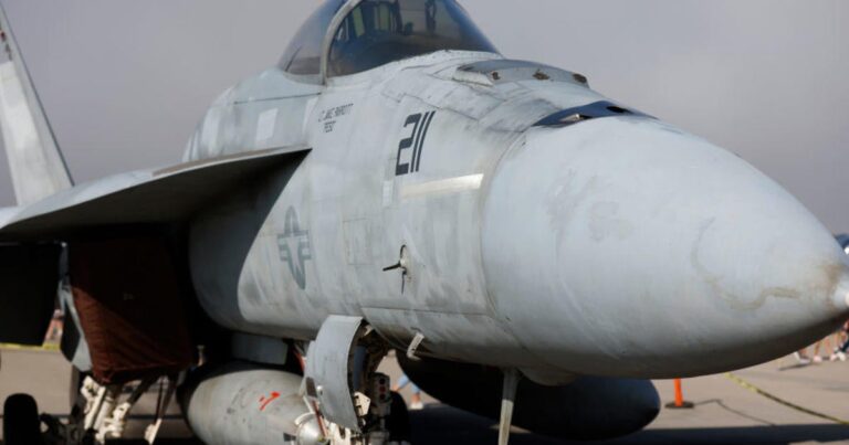 2 US Navy Pilots Land Safely After Fighter Jet Shot Down In Red Sea By ...