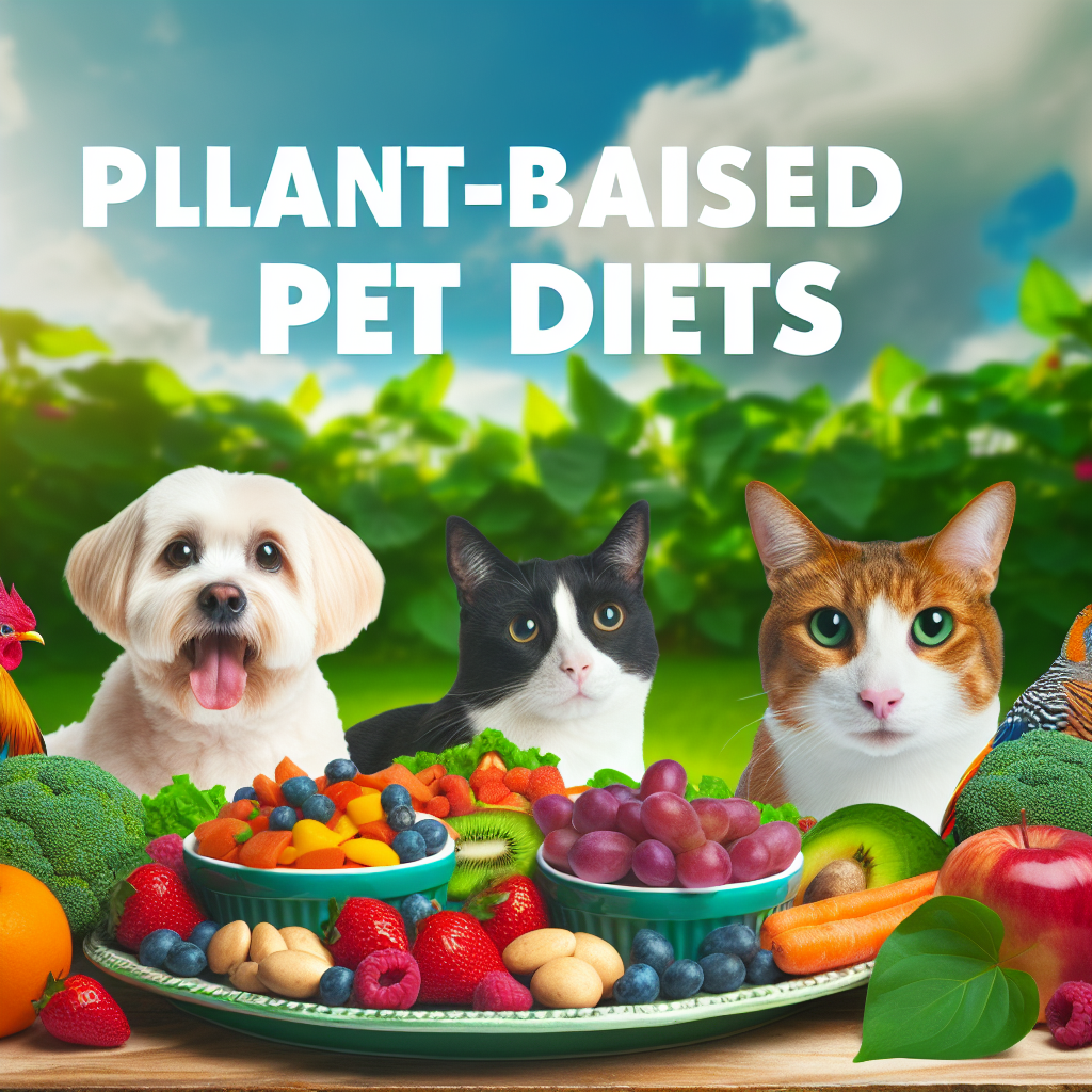 Plant-based pet diets