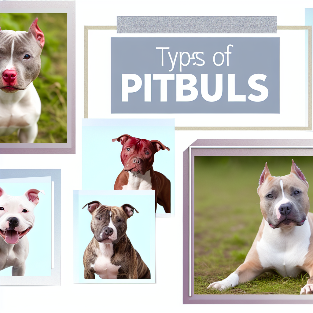 Types of pitbulls