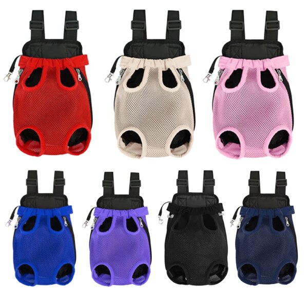 Adjustable Cat Carrier Bag Pet Double Shoulder Backpack Portable Bag Outdoor Travel Camping Hiking Cat Bag Dog Bag - Image 2
