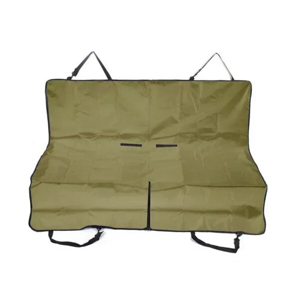 Dog Car Seat Cover Waterproof Pet Carrier Backseat Cushion Mat for Dogs Folding Cat Hammock Trunk Rear Back Seat - Image 3