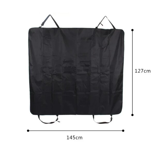 Dog Car Seat Cover Waterproof Pet Carrier Backseat Cushion Mat for Dogs Folding Cat Hammock Trunk Rear Back Seat - Image 6