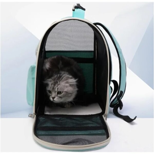 Cat Carrier Bags Windproof Outdoor Travel Backpack for Cat Small Dogs Transport Carrying Bag Cat Backpack Carriers With Cushion - Image 4